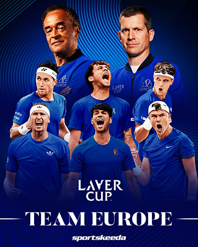Team Europe’s 2025 Laver Cup l