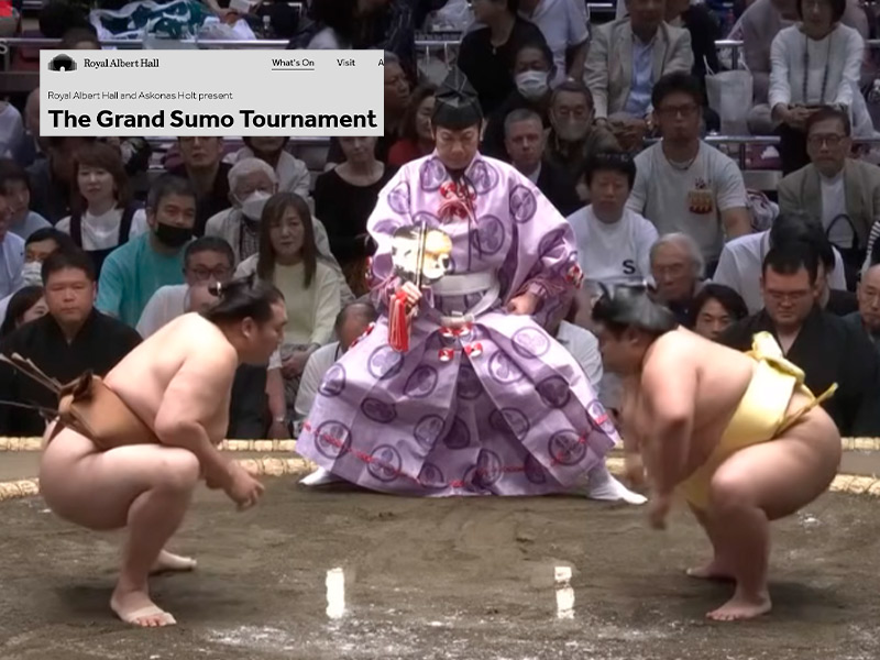 The Grand Sumo Tournament Royal Albert Hall