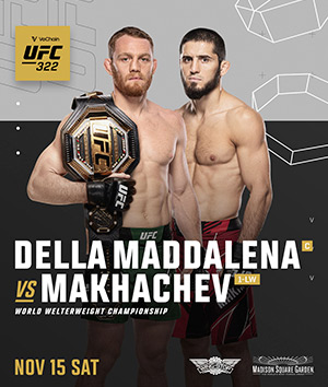 UFC 322 Jack Della Maddalena vs Islam Makhachev