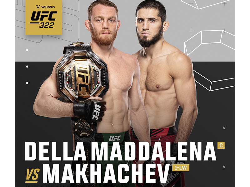UFC 322 Jack Della Maddalena vs Islam Makhachev
