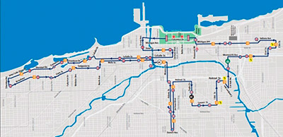 Maratón de Chicago 2025 mapa