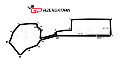 Circuito urbano de Bakú