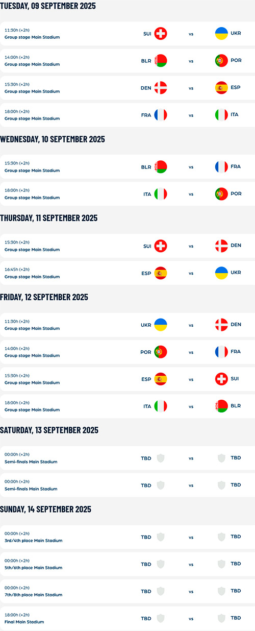 Euro Beach Soccer League Superfinal Viareggio 2025 