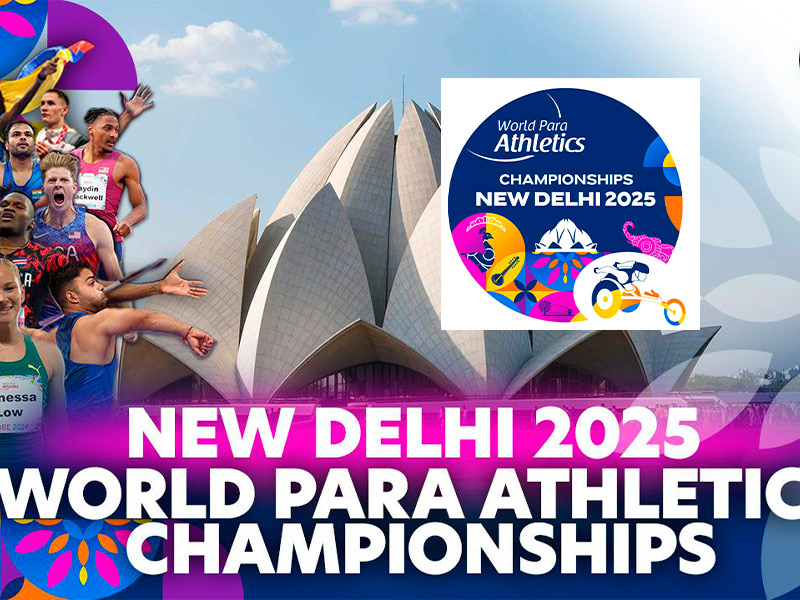 Mundiales de atletismo paralímpico Nueva Delhi 2025