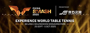 TENIS DE MESA China Smash 2025