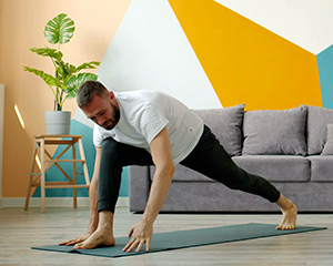 persona haciendo ejercicio