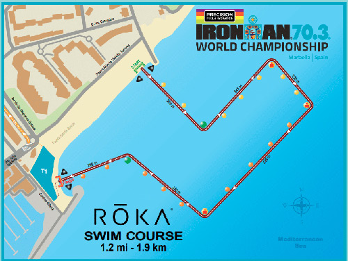 IRONMAN 70.3 World Championship - recorrido