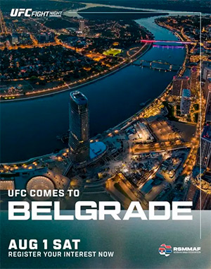 UFC Belgrado 2026