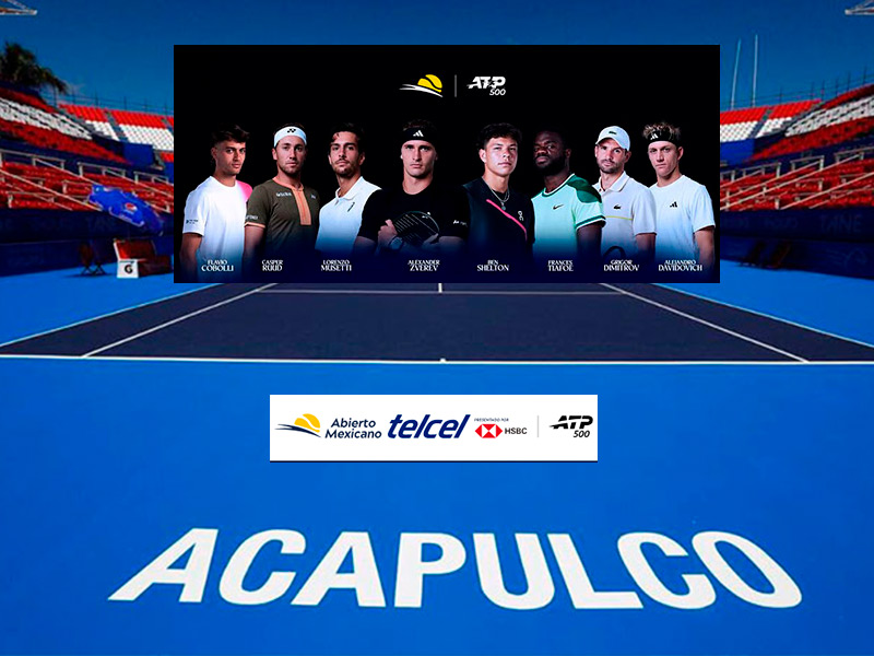 Abierto Mexicano Telcel 2026 en Acapulco ATP 500