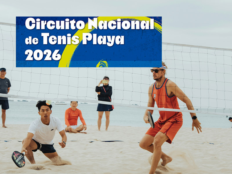 Circuito Nacional de Tenis Playa 2026