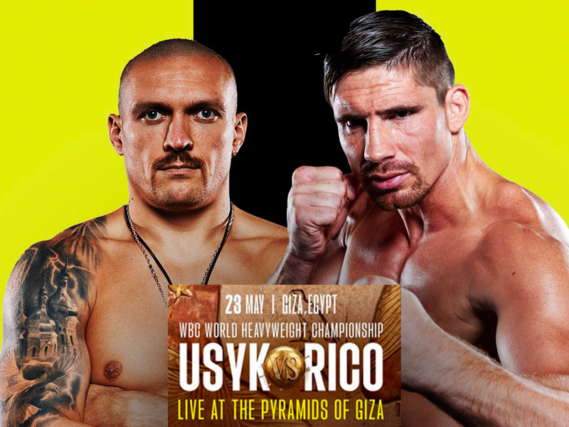 Oleksandr Usyk vs Rico Verhoeven