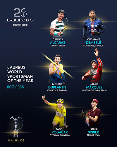 Laureus World Sportsman of the Year Award 2026