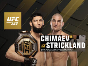 UFC 328 Khamzat Chimaev vs Sean Strickland