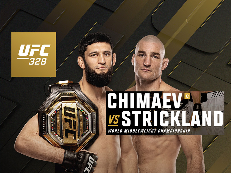 UFC 328 Khamzat Chimaev vs Sean Strickland