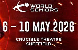 World Seniors Snooker Championship 2026 Sheffield-Theatres