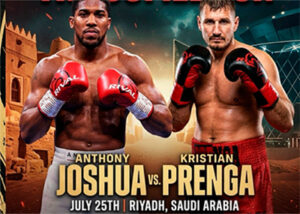 Anthony Joshua vs Kristian Prenga