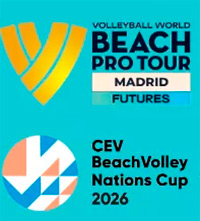 VW Beach Pro Tour Futures Madrid 2026,
