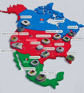 Estadios del Mundial 2026: todas las sedes oficiales en USA, México y Canadá