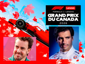 Fernando Alonso y Carlos Sainz en el GP de Canadá F1