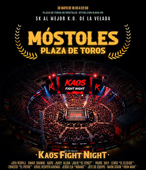 Kaos Fight Night Madrid 2026