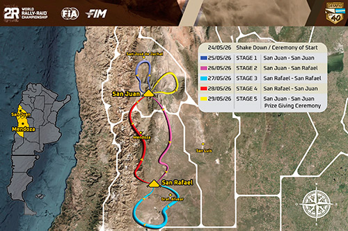 Recorrido-2026 Desafío Ruta 40