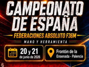 Campeonato de España de Pelota 2026