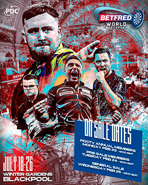 World Matchplay Dardos 2026
