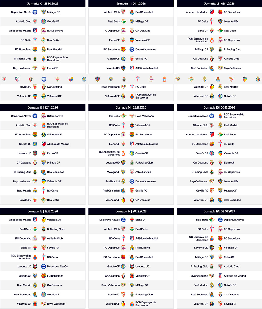 LaLiga 2026/2027