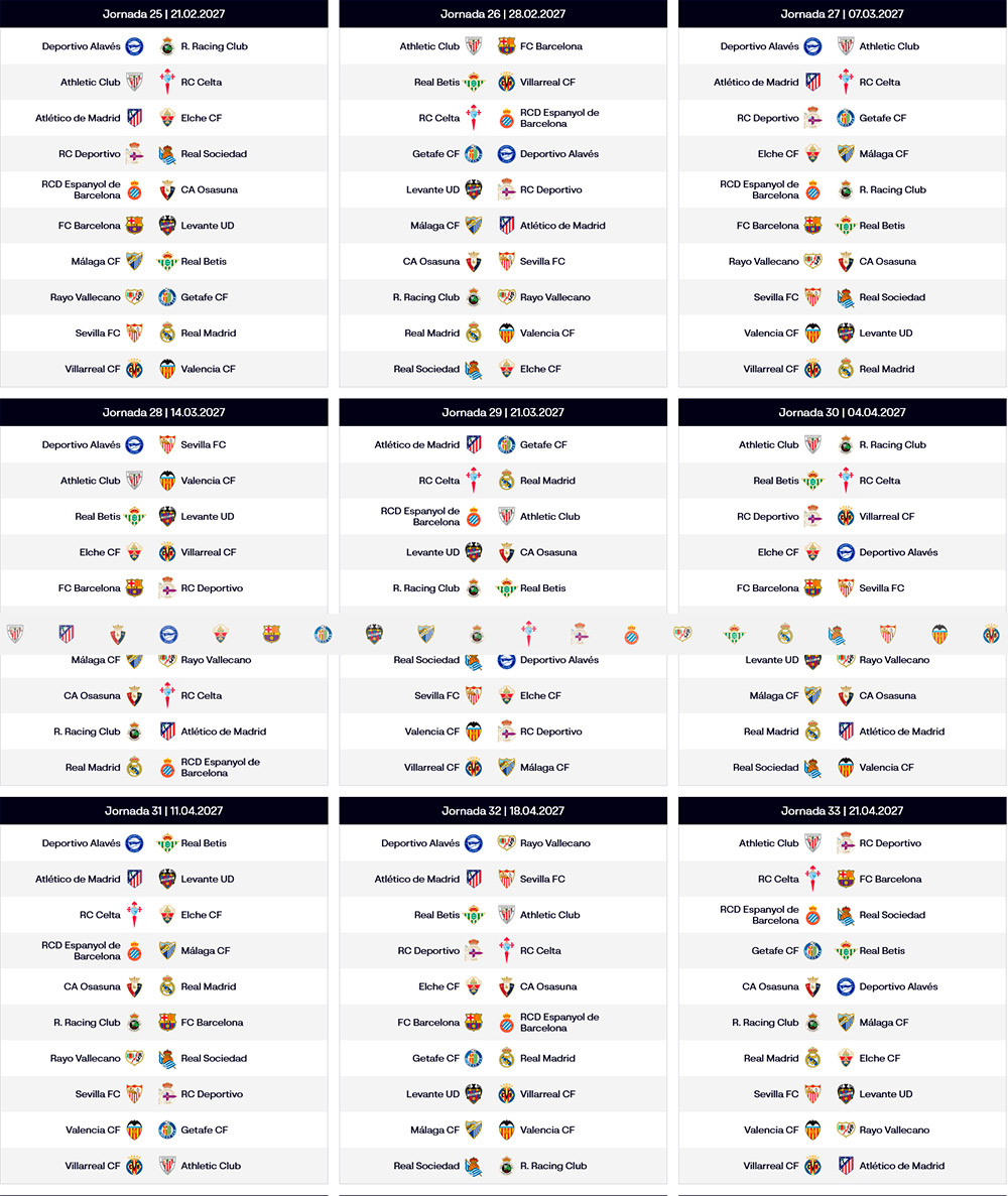 LaLiga 2026/2027