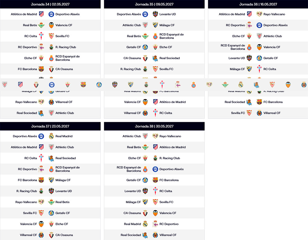 LaLiga 2026/2027