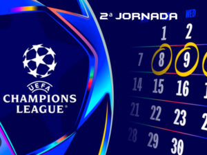 Segunda jornada de Champions League 2026/27
