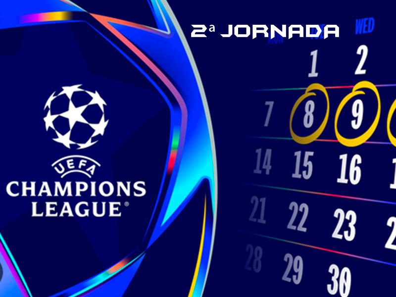 Segunda jornada de Champions League 2026/27