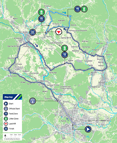 recorrido Europeo de Ciclismo en Ruta 2026