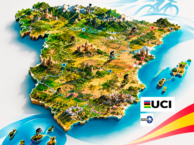 Mapa ciclista España 2027